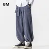 Pantaloni di Velluto A Coste Più Il Formato Casual Pantaloni di Stile Cinese Baggy Bloomers 2020 di Modo Harajuku Pantaloni Degli Uomini di Abbigliamento Allentato Jogging Maschio