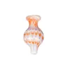 Latest Smoking Portable Colorful Thick Glass Handmade Bubble Swirl Ball Carb Cap Nails Dabber Bong Oil Rigs Hookah Shisha Waterpipe Bowl Bubbler Tip Hat DHL