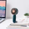 Fani elektryczne mini ręczny fan Summer Outdoor Personal Portable Student Classroom Office Cute Małe chłodzenie USB Fani energii wiatrowej