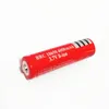 Hochwertige 18650 4000 mAh flache/spitze Lithiumbatterie, kann in hellen Taschenlampen, Friseurscheren, Batterien usw. verwendet werden. Batterie in roter Farbe