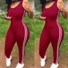 Dames Jumpsuits Rompertjes Bodycon Broeken Lange jumpsuit Dames Macacao Party jumpsuit Mouwloze Top Retro Strapless Set