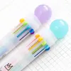 Colored Press Ballpoint Pens 10 In1 For School Birthday Gift Stocking Stuffer