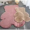 Tappeti Tappetino per la camera dei bambini Divano del soggiorno Tappeto per finestra Bovindo Imitazione pelliccia di coniglio Tappeti per orso per camera da letto Tappeto Kawaii Pelliccia sintetica 231130