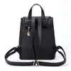 学校のバッグスモールバックパック女性バックパック財布高品質の革張りの女性の肩bookbagブラックモキラ2023 fm-001