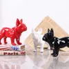 Dekorativa föremål Figurer Harts French Bulldog Statue Gifts Sculptures Home Decor Desk Decorations Black Tabell 231130