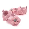 First Walkers Babyschuhe Frühling Herbst Blume Prinzessin Weiche Sohle Anti-Rutsch-Gehen 0612 Monate Mädchen 231201