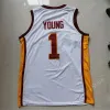 Jerseys USC Trojans baskettröja NCAA College Isaiah Mobley Nick Young Chevez Goodwin Boogie Ellis Peterson Max Agbonkpolo Ethan Anders