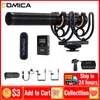 Microfoons Comica CVM VM30 VM30 2 4G Draadloze Microfoon S gun Voor DSLR Camera Smartphone PC Live Streaming Podcast Opname 231130