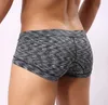 Sous-vêtements pour hommes, slips sexy, taille basse, Triangles en coton coloré, culotte de sport douce et confortable