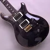 Sıcak Custom24 10top PR Gri Siyah 3.39kg Elektro Gitar