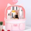 Jewelry Pouches Cat Shape Plastic Makeup Storage Box Cosmetic Organizer Make Up Container Desktop Sundry Case319O