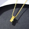 New Korean Shiny Zircon S925 Silver Pendant Necklace Jewelry Fashion Women Plated 18k Gold Collar Chain Necklace for Women's Wedding Party Valentine's Day Gift SPC