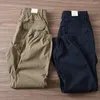 Pantalon pour homme, bon été, respirant, léger, fin, taille élastique, bande à la cheville, jogging