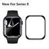 Apple Watch 시리즈 9 Marine Strap Smart Watch Sport Watch Wireless Charging Strap Box 보호 커버 필름의 새로운 45mm 스마트 워치 케이스