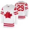 97 Connor McDavid 2022 Team Canada Hockey Jersey Sidney Crosby Alex Pietrangelo Nathan MacKinnon John Tavares Mitch Marner Patrice Bergeron