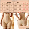 Women'S Shapers Womens Shaper Dress Fl Body Slim Tummy Trimmer Seamless Shapewear Thigh Slimmer Bodysuit Waist Trainer Girdle Bodysu Dhjjl