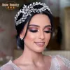 Kopfschmuck DZ002 Kristall Braut Tiara Hochzeit Stirnbänder Braut Kopfschmuck Frauen Haarschmuck Schmuck Zubehör Verlobung Kopfbedeckung