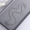 سلاسل Ventfille 925 Sterling Silver Dna Ed Spiral Necklace for Women Personal Trendy Party Gifts Jewelry 2021 Drop210J