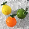 Moldes de cozimento Grande Silicone Ice Mold Ball Maker Box Forma Cocktail Use Esfera Redonda Bandeja Molde