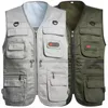 Zwemvest Boei Mesh vest voor heren Mouwloos cargojack Gereedschapsvest Outdoorvest Herenvest Vissersvest Vissersjack Tactisch wandelvest 231201