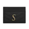 حامل بطاقة مصمم على الجدران العتيقة Womens Womens Wallet 7a Preste Puster Luxury Key Key Pouch Little Bee Pocket Organizer Coin With Box Black Wallets Wristlet