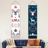 Tapestries Christmas Elk Wall Tapestry Home decoration 2024 Year bedroom wall art 231201