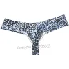 Heren Leopard Micro Boxer Braziliaans geïnspireerd zakje-verbeterd zakje Mini Trunks Ondergoed Brutale slips Boxers