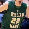 Aangepaste 2020 William Mary Tribe basketbaltrui NCAA College Nathan Knight Andy Van Vliet Luke Bryce Barnes Thornton Scott