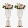 60cm to 120cm tall)Acrylic Wedding Centerpiece Crystal Flower Rack Table Centerpieces Road Leads For Party Home Decor 019