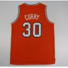 Mens Vintage Dell Curry 30 Virginia Tech Hokies College basketbalshirts oranje NCAA Ed Shirts S-XXL