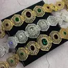 Belts Gold rhinestone waist chain for ladies wedding party custom women's metal belt aristocrat exclusive 231201