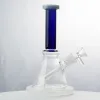 Heady Glazen Waterpijpen Douchekop Perc Rechte Buis Waterpijpen Olie Dab Rigs Rook Waterleidingen Vrouwelijke Joint met Kom LXMD20101 ZZ