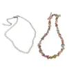 Choker-Perlen-Halskette, gut handgefertigt, exquisiter, luxuriöser, schicker Statement-Schmuck für Frauen, Dame, Freundin, Feiertag, Jahrestag