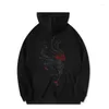 Sweats à capuche pour hommes Anime hommes femmes à capuche broderie pull rue mode sweats concepteur Cool Streetwear jeune couple