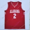 Alabama Basketball Jersey NCAA College Sexton Brandon Miller Mark Sears Noah Clowney Nimari Burnett Jaden Bradley Jahvon Quinerly Rylan Grif