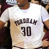 2020 Custom Fordham Basketball Jersey NCAA College Chuba Ohams Antwon Portley Onyi Eyisi Erten Gazi Ivan Raut Jalen Cobb Paschall