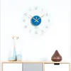 Настенные часы, большие стеклянные часы, бесшумные, современные прозрачные часы, домашний декор, цифровое украшение для спальни, Horloge Murale