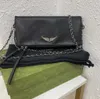 Cowhide Zadig Voltaireショルダークロスボディバッグ