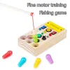 Uczenie się zabawek Montessori Electresoric Busy Board Sensory LED LED Switch Games Fishing Games Kolory Edukacja poznawcza dla dzieci 231201