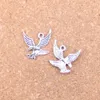 150 stks Antiek Zilver Brons Plated eagle hawk Charms Hanger DIY Ketting Armband Bangle Bevindingen 20 20mm296S