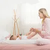 Değişen Pedler Taşınabilir Bebek Değişen Bebek Bezi Pedi ve Kapak Born Nappy Değişen Sofra Yumuşak Bebek Hemşirelik Mat Seti Bebek Eşyaları 231201