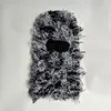 Beanie Skull Caps 1 PCS Y2K Tassel Balaclava Angustiado Malha Full Face Ski Máscara Shiesty Colorblock Knit Fuzzy 231130