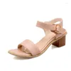 Jurk Schoenen Mode Zomer Big Size 30-50 Vrouwen Sexy Wig Hoge Hakken 4.5 Cm Sandalen Sapato Feminino sandles Stijl DV-12