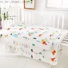 Couvre-matelas à langer en mousseline de coton pour bébé, tapis imperméable, grand tapis pour bébé, multi-tailles, coussin d'urine pour nourrissons, drap de protection, literie Q231202