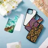 Sublimation Phone Cover Wholesale Blank DIY 2D Custom Aluminum Printing TPU Mobile Case For Apple Iphone 11 12 13 14 15 Pro Max Protective Case