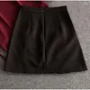 Skirts Streetwear Double-breasted School Uniform Goth Dark Pleated Skirt High Waist Short Y2K Indie A-Line Mini Korean