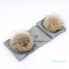 Schals Frauen Winter Schal Fell Pompon Dicke Warme Stirnband Dame Schals Wraps Decke Weibliche Hut Set Schals