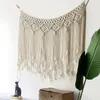 Tapestries Large Macrame Wall Hanging Boho Tapestry Woven Bohemian Above Bed Wall Decor Wedding Christmas Backdrop Decoration 231201