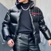 P 23 SS Men's Designer puffer Down jacket black Parkas winter puffer warm mens top jackets black gery Outerwear