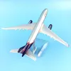 3D Puzzles Alloy Metal Air Aeroflot Russian Airlines Airbus A330 Airways Airplane Model samolot z stojakiem samolotów dla dzieci Prezent 231201